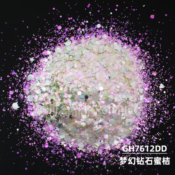 Bulk Chunky Loose Rainbow Holographic Glitter Sequin Polyester 3D Cats