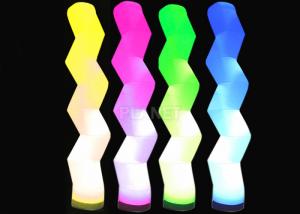Buy cheap Festival Inflatable Lighting Decoration Wave Tube Red / Green / Blue Color product