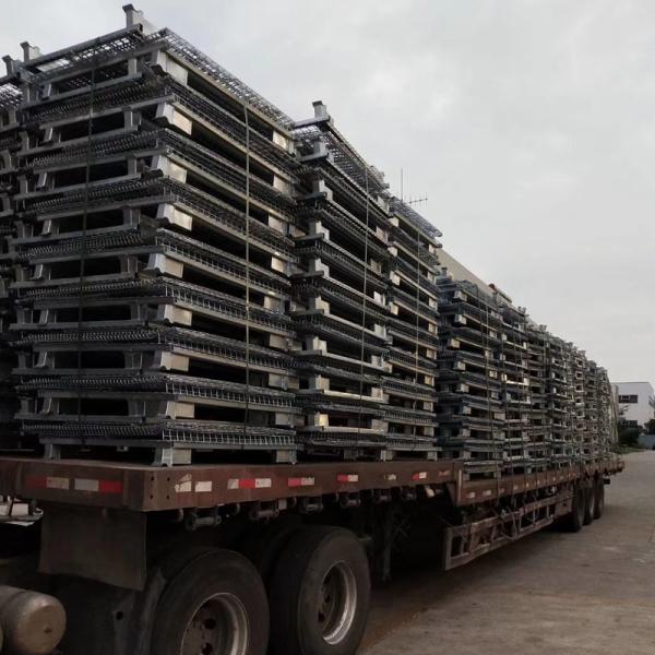 Foldable Design Metal Mesh Storage Containers Rust Resistant For Convenient Storage