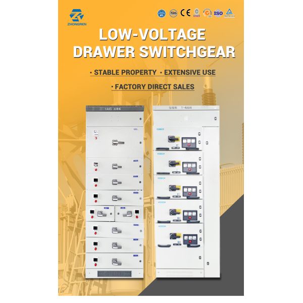 Low-Voltage Draw-Out Electrical Switchgear Cabinets For Power Distribution Industry