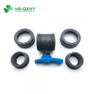 Buy cheap Deep Gray PVC Single Union Ball Valves for Piping System and Efficiency DIN Standards product