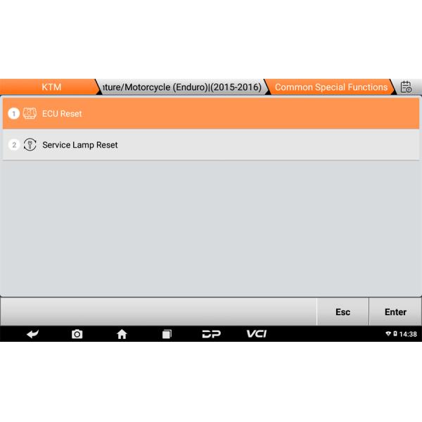 OBDSTAR MOTOMASTER Motorcycle Scanner with 1-Year Warranty