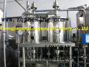 China Monoblock zhangjiagang complete Carbonated drinking water plant price on sale