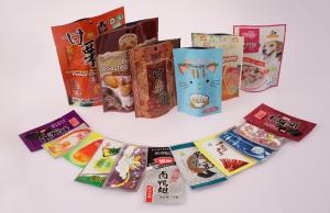 China Frozen Vaccum Bread Packaging Bags Food Flexible Packaging For Meat Fish on sale