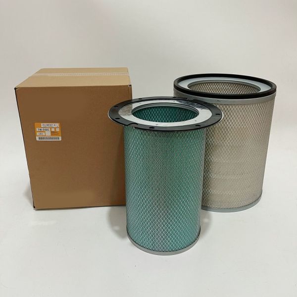 7W-5495 Flange Dual Air Filter Set CAT Wheel Loader Engine