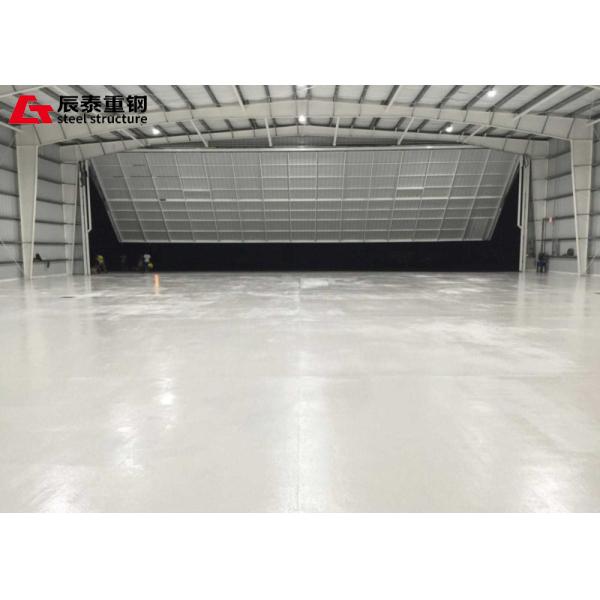 Modern Industrial Steel Structure Aircraft Hangar Customizable