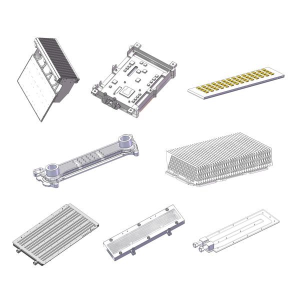 480C Full-Liquid-Cooling Charging Pile Liquid Cooling System (Heat Source Power 24kW)