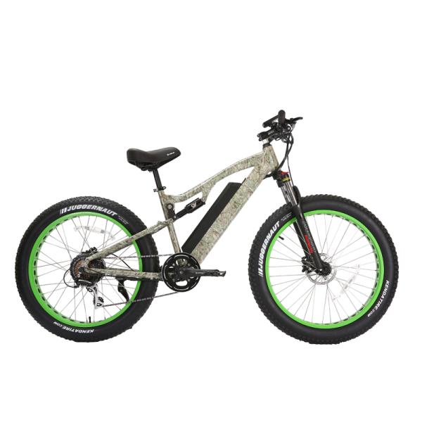 30-50Km/h Max Speed 7 Speed Fat Tyre Mountain Electric Bike with 3 Hours Charging Time