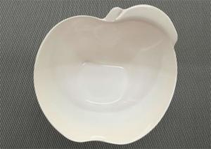Buy cheap Apple Shape Melamine Dinnerware Bowl Diameter 15cm Weight 154g White Porcelain Bowl product