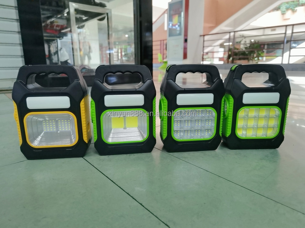 Solar Hand Lamp, Cross-border Foreign Trade LED Emergency Lamp, Flashlight, USB Charging, Home User, Outdoor Camping Lamp