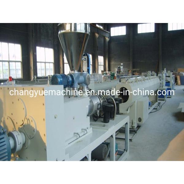 Full Intermeshing Engagement System PVC Foam Pipe Production Line for PVC Pipe Making