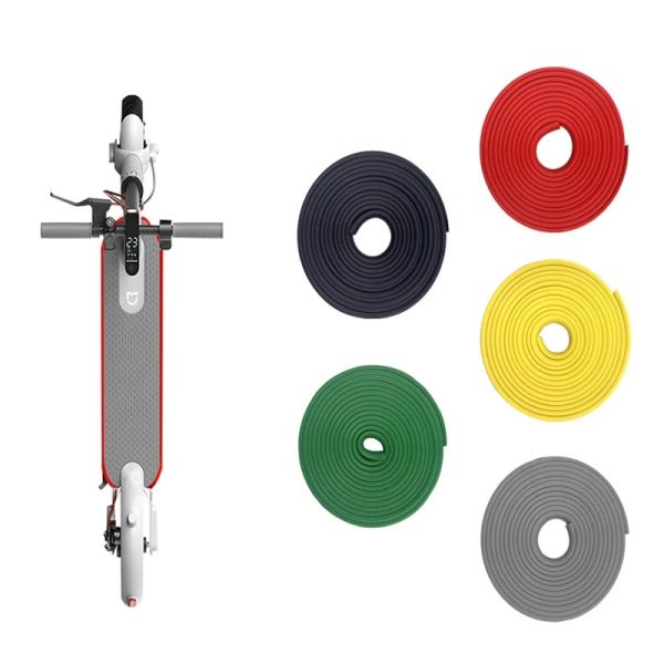 Xiaomi M365 Scooter Anti-Scratch Silicone Protective Strip 2 Meters Modification Decorative DIY Scooter Accessories