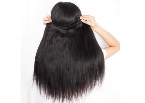 China Unprocessed Straight Hair Brazilian Virgin Hair Weave No Shedding No Tangling on sale
