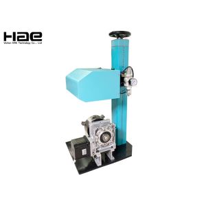 Buy cheap Pneumatic Metal Rotary Dot Peen Marking Machine With LCD Control product