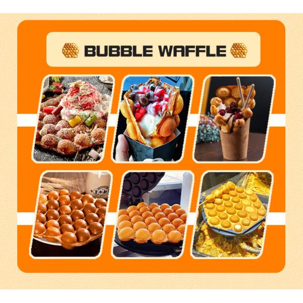 Commercial Snack Machine Electric Egg Cake Pancake Puff Maker Seed Machine Waffle Maker