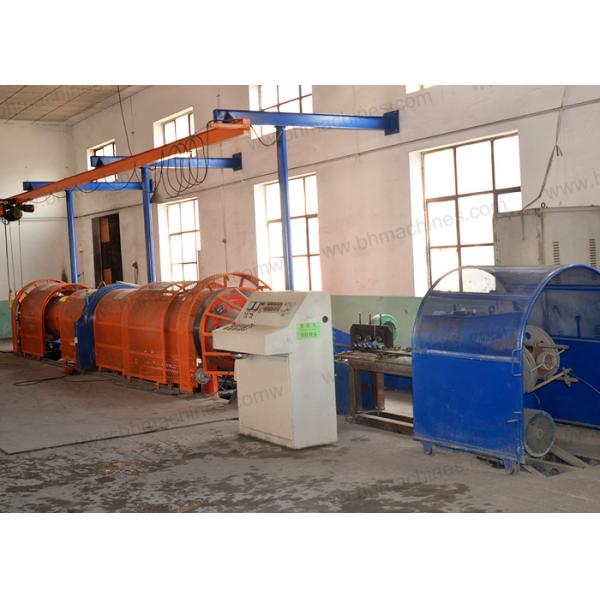 Steel wire rope tubular stranding machine High Speed 1+6/ 200 Cable Steel Wire Twist Tubular Stranding Machine