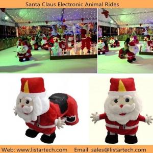 Buy cheap Santa Claus Electronic Walking Animal Rides Games Machine for Christmas Amusement Park product
