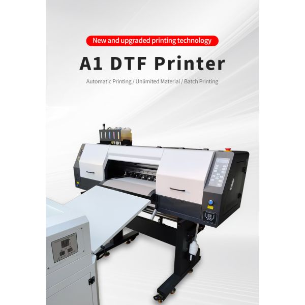 KECAI Industrial Heavy Duty 60cm Roll to Roll Printing Machine XP600 A1 DTF Printer for Wholesale T-Shirt Printing Business