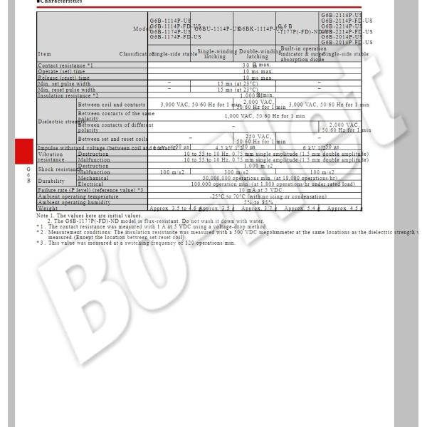 Omron orignal new electromagnetic relay G6B-1174P-FD-US-24VDC OMRON OCB 5A 4PIN