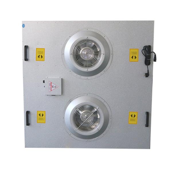 Double Fan Filter Unit FFU 4 × 4 Size Air Purification Unit for Pharmaceutical Industry