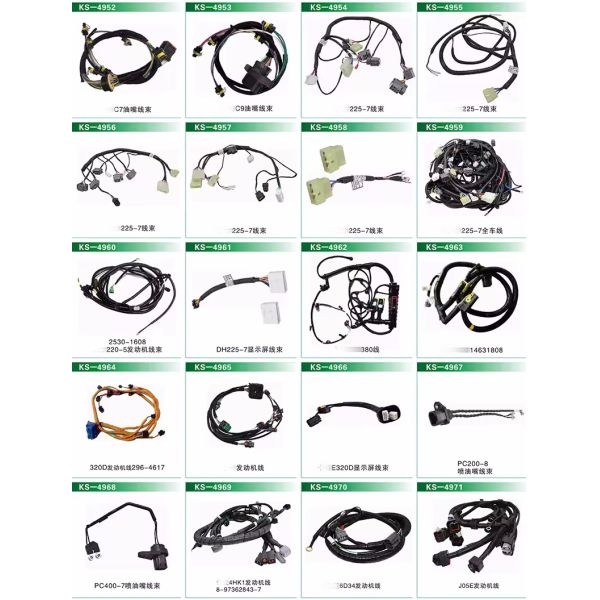 Excavator Engine Wiring Harness 323-9140 3239140 for E336D E336D 330D C9 Engine Wiring Harness for Equipment Wire
