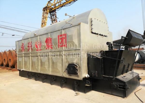 Quality Professional Coal Fired Steam Boiler Wood Pellet Steam Generator For Food Mill for sale