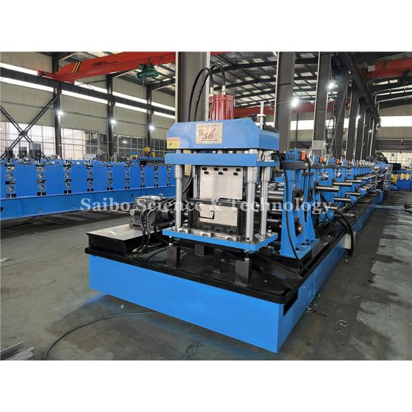 Reliable Chain Transmission C and Sigma Purlin Machine For Building Construction