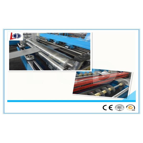 3mm Steel Longitudinal Slitting Line Machine Gearbox Driven Adjustable Recoiling Speed