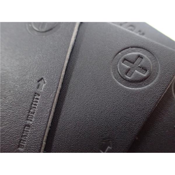 High Frequency Logo On PU Leather Patches For Jeans Fashionable OEKO
