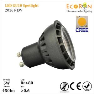 Buy cheap hot spotlight gu10 5w 7w ce rohs ra&gt;80 400lm hot sale light 100-240v product