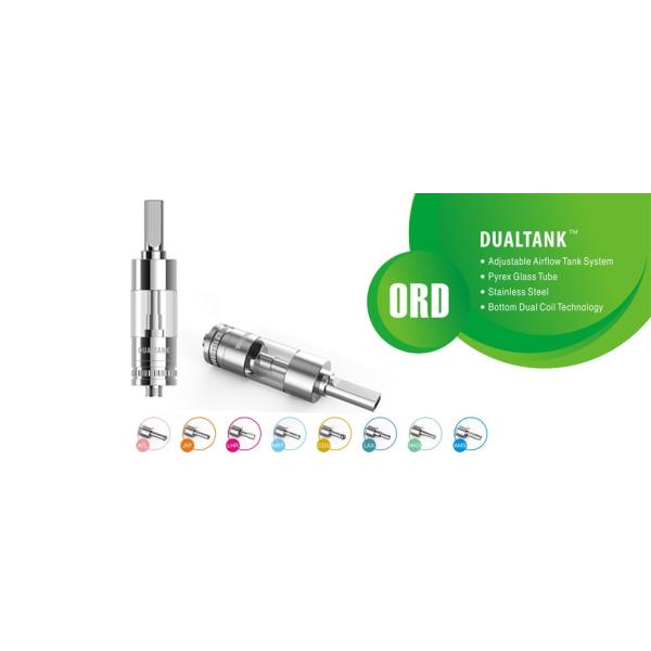 Dualtank clearomizer pyrex glass tube