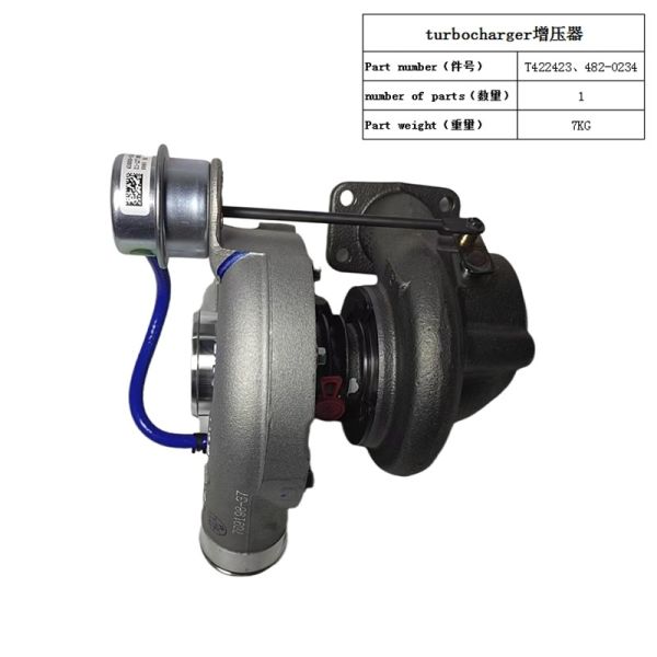 Perkins T422423 For CAT 320gc C4.4 Electronic Fuel Injection Turbocharger Perkins Engine Parts