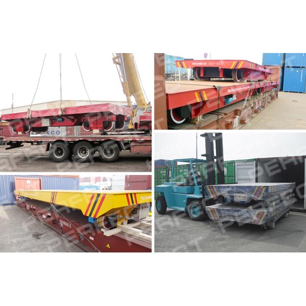 Steel Transportation Material Handling Carts Non Power Railroad Machine