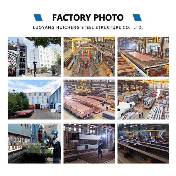 Heavy-duty steel structure interior showing spacious industrial design
