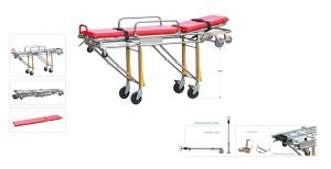 flexible safe  adjustable patient transport stretcher with trolley for hospital, ambulance
