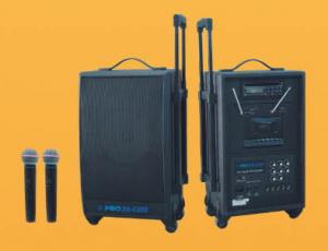 Buy cheap portable professional trolley speaker/mobile speaker with USB/SD/Guitar/DVD function product