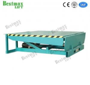 Buy cheap Stationary Type Loading Dock Ramp 10000Kg, Hydraulic Lifting Table Loading Bay product