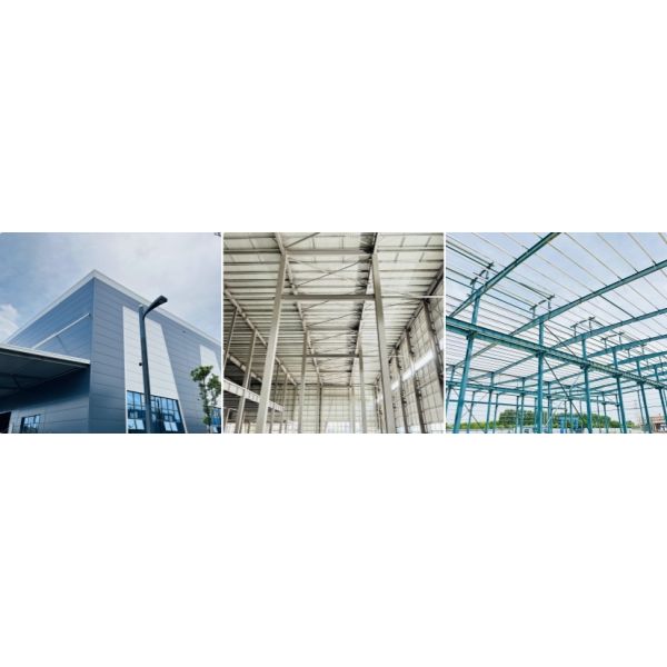 Light Weight Warehouse Peb Structure Prefabricated S355 Steel Building