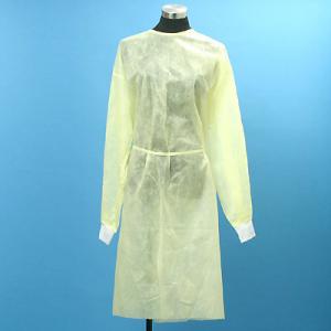 China Customized Size Disposable Isolation Gowns Blue Yellow Laboratory Health-Care Center on sale
