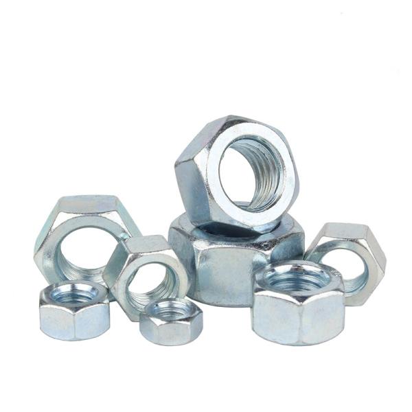 Yellow Zinc Plated Stainless Steel SS304 SS316 A2 A4 70 80 Hex Nut DIN934 Direct