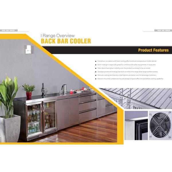Outdoor Undercounter Beverage Cooler