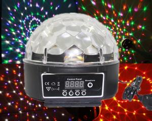 Buy cheap 20W DMX Led Crystal Magic Ball Light Rgb Effect Disco Stage Light AC 110V - 250V product