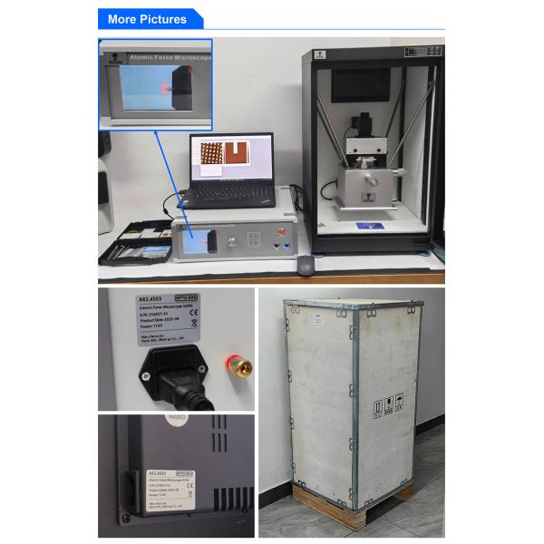 Opto Edu A62.4501 Scanning Microscope with Atomic Force AFM XY Scan Range 20×20um XY Scan Resolution 0.2nm Z Scan Range 2.5um