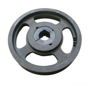 Buy cheap OEM Taper Lock V Belt Pulley Grey Iron Casting Black Color product