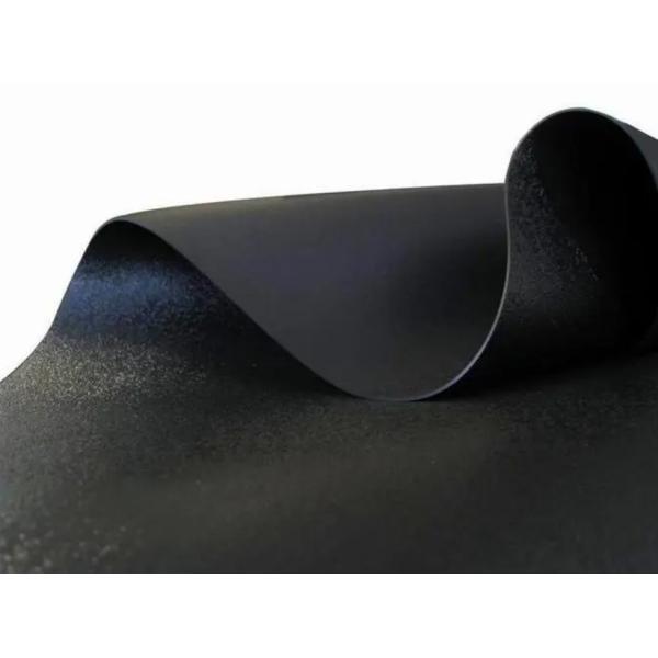 Black HDPE Geomembrane for Landfill Underground Waterproofing in 0.12-4.0mm Thickness