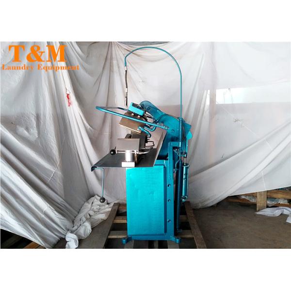 Low Heat Loss Commercial Laundry Press Machine For Collar Cuff Yoke Japan