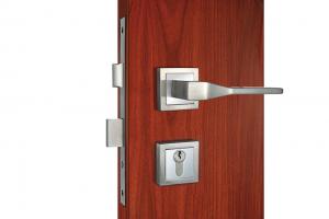 China Rose Door Key Interior Door Mortise Lockset Replacement Zinc Alloy on sale