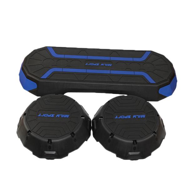 Adjustable Workout Aerobic Step Platforms Stepper 43CM 1.5kg PP Plastic
