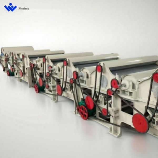 Textile waste opening machine