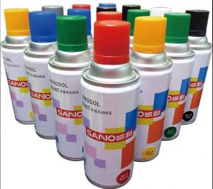 Buy cheap fast dry  auto  acrylic Aerosol spray paint  ,transprant  and other colors , SANO brand  ,400ml ,238G product